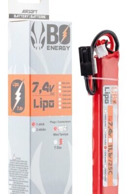 Airsoft bateria B.O. LIPO 7.4 V 1300 mAh 25 C 1 stick 2S Airsoft bateria B.O. LIPO 7.4 V 1300 mAh 25 C 1 stick 2S