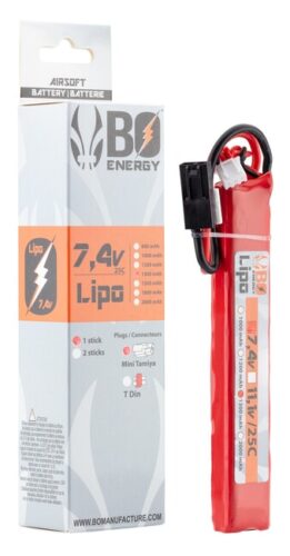 Airsoft bateria B.O. LIPO 7.4 V 1300 mAh 25 C 1 stick 2S Airsoft bateria B.O. LIPO 7.4 V 1300 mAh 25 C 1 stick 2S