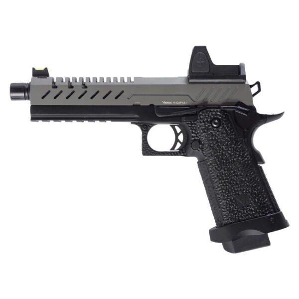 Airsoft pištoľ Vorsk Hi Capa 5.1 GBB Gas čierna/ šedá + BDS kolimátor Airsoft pištoľ Vorsk Hi Capa 5.1 GBB Gas čierna/ šedá + BDS kolimátor