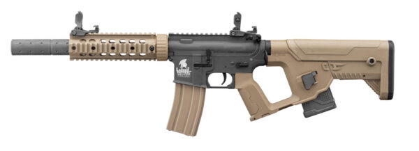 Airsoft samopal Lancer Tactical LT-15 G2 M4 Alpha pažba AEG dual-ton Airsoft samopal Lancer Tactical LT-15 G2 M4 Alpha pažba AEG dual-ton