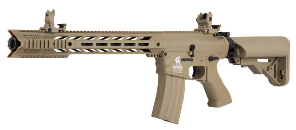 Airsoft samopal Lancer Tactical LT-25 G2 M4 SPR Interceptor Tan, AEG