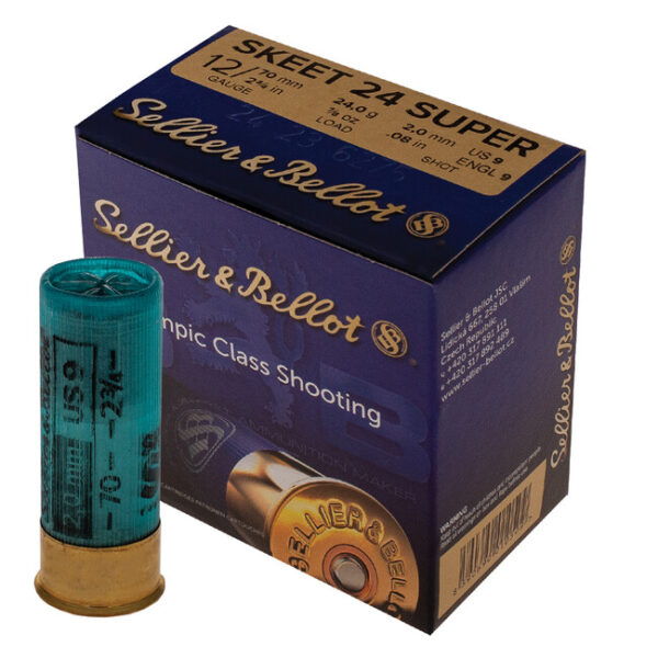 Brokový náboj S&B 12/70 Skeet Super 2 Brokový náboj S&B 12/70 Skeet Super 2