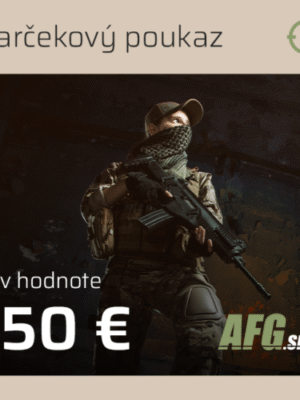 Darčeková poukážka Afg.sk v hodnote 50 EUR Darčeková poukážka Afg.sk v hodnote 50 EUR
