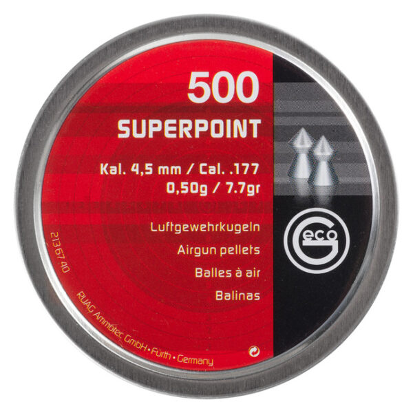 diabolo-geco-superpoint-500-ks-kal.-45-mm-5167-cf65 Diabolo Geco Superpoint, 500 ks, kal. 4,5 mm