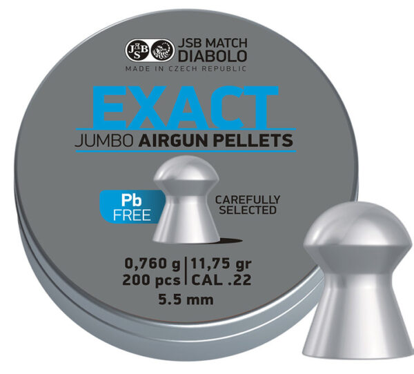 Diabolo JSB Exact Jumbo Lead Free Diabolo JSB Exact Jumbo Lead Free