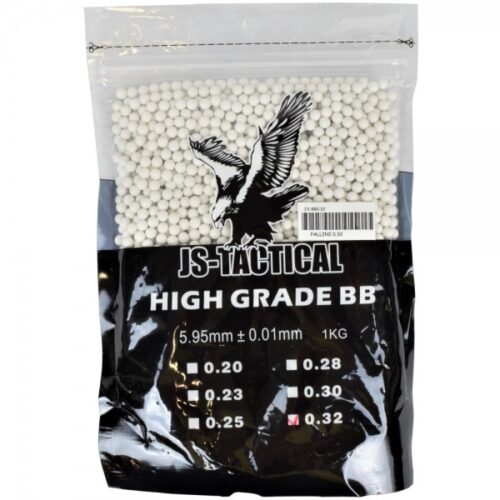 Guľôčky BB 6 mm JS-Tactical High Grade 0.32 g Guľôčky BB 6 mm JS-Tactical High Grade 0.32 g