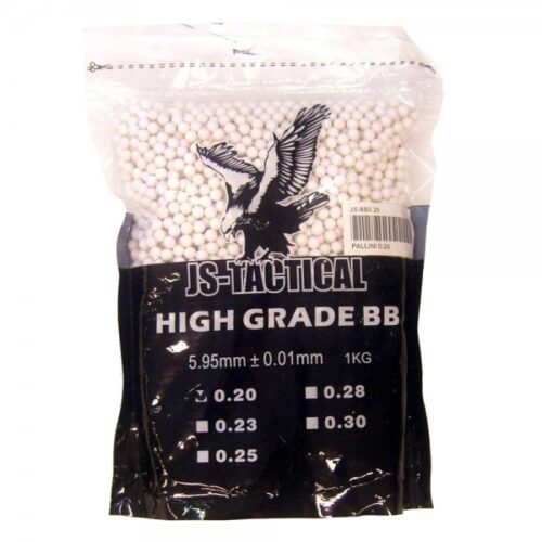 Guľôčky BB 6 mm JS-Tactical High Grade 0.20 g Guľôčky BB 6 mm JS-Tactical High Grade 0.20 g