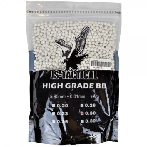 Guľôčky BB 6 mm JS-Tactical High Grade 0.30 g Guľôčky BB 6 mm JS-Tactical High Grade 0.30 g