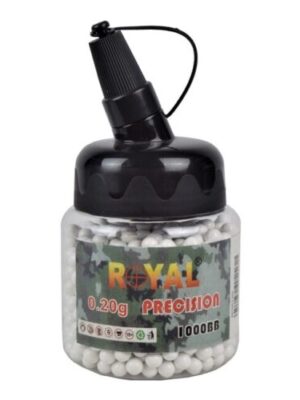 gulocky-bb-6-mm-royal-precission-0.20-g-1000-ks-5831-e8bb Guľôčky BB 6 mm Royal Precission 0.20 g, 1000 ks