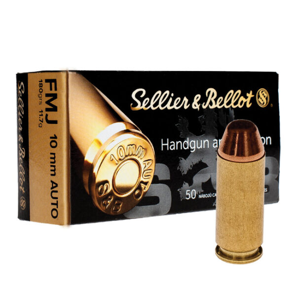 Guľový náboj Sellier & Bellot 10 AUTO FMJ 11 Guľový náboj Sellier & Bellot 10 AUTO FMJ 11