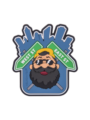 Helikon-Tex nášivka Beardman URBAN PVC