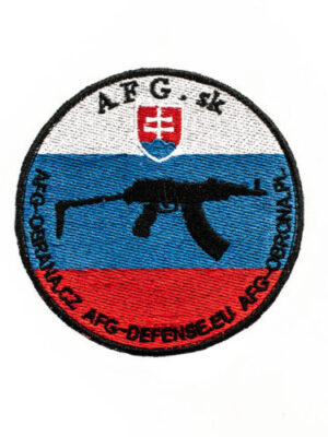 Nášivka AFG - samopal vz 58 subcompact tricolor SK Nášivka AFG - samopal vz 58 subcompact tricolor SK