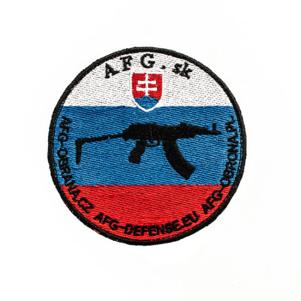 Nášivka AFG - samopal vz 58 subcompact tricolor SK Nášivka AFG - samopal vz 58 subcompact tricolor SK