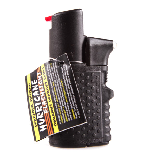 ESP obranný sprej OC HURRICAN so svetlom 15 ml SFL-02 ESP obranný sprej OC HURRICAN so svetlom 15 ml SFL-02