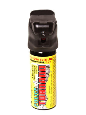 ESP obranný sprej OC TORNADO so svetlom 50ml ESP obranný sprej OC TORNADO so svetlom 50ml