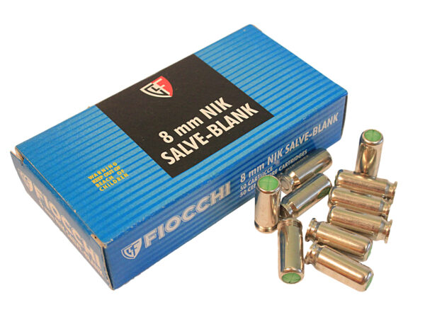 Poplašné náboje Fiocchi 8 mm, 50 ks