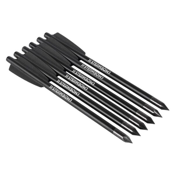 Šíp duralový, lovecký 6,3" Steambow AR-séria Bodkin, 6 ks set