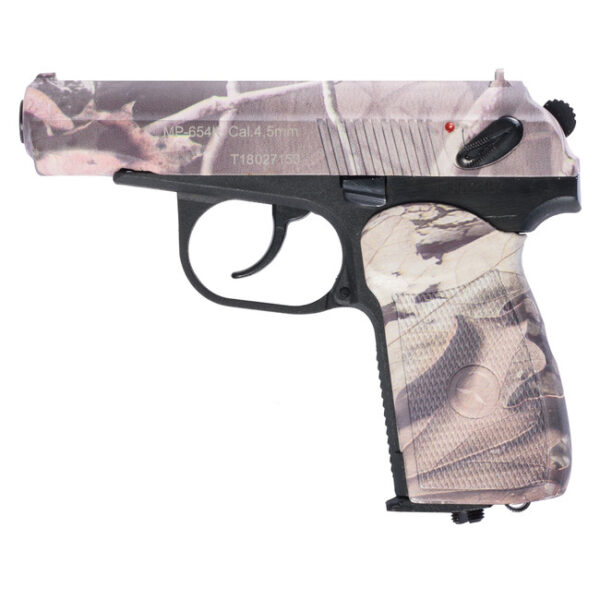 Vzduchová pištoľ Bajkal MP-654 K-23 Drozd CO2 camo Vzduchová pištoľ Bajkal MP-654 K-23 Drozd CO2 camo